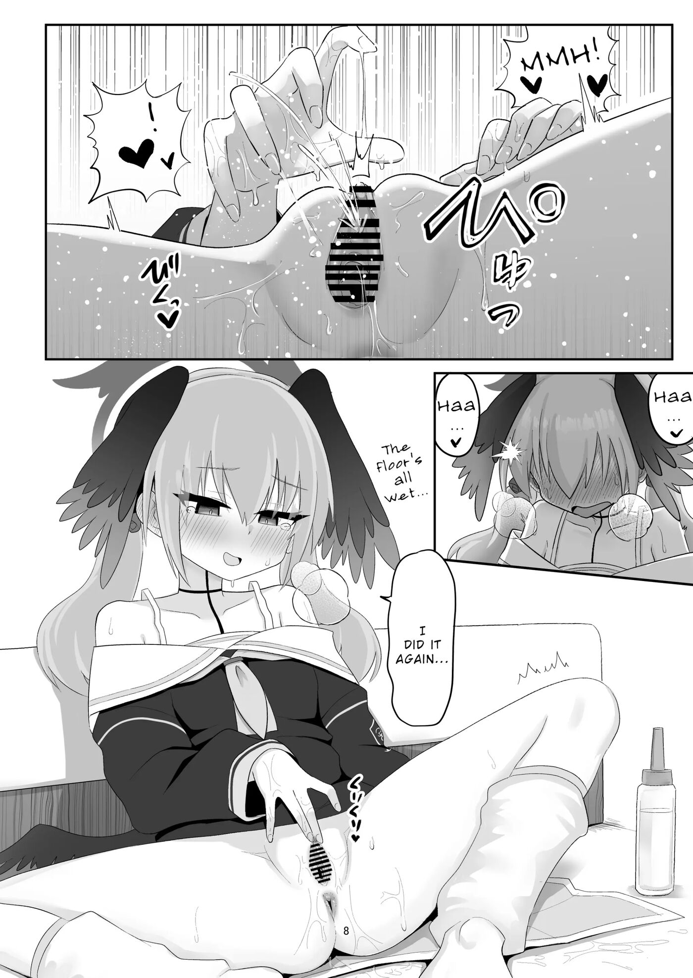 Koharu Ga Ayashii Dildo Ni Te O Dashite Chotto Taihen Na Me Ni Au Hon Chapter 1000 Page 8